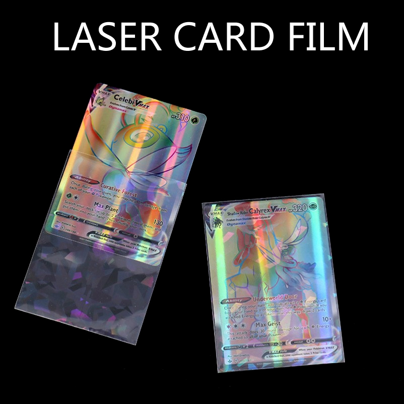 50pcs Soft Trading Laser Card  - Card Penny Sleeve avaliação e preço