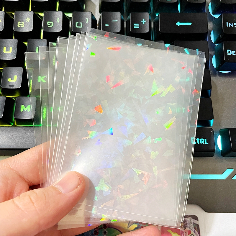 50pcs Soft Trading Laser Card  - Card Penny Sleeve avaliação e preço