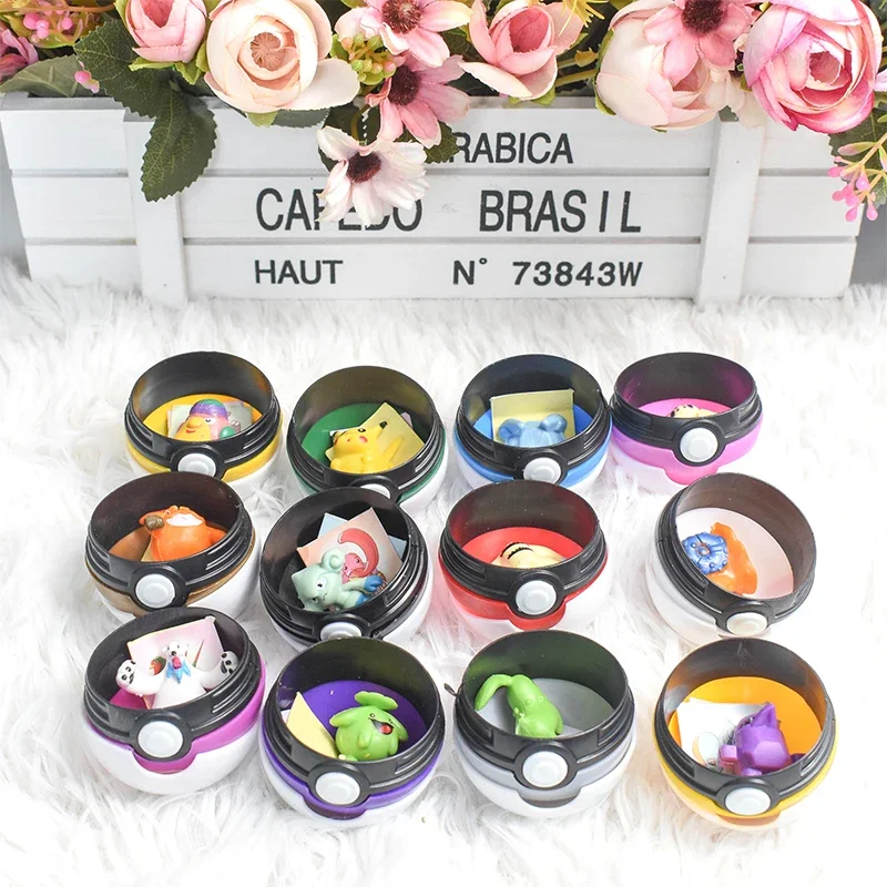 Pokemon Figure 12pcs/Set Poké  - Vinyl Figure Blank avaliação e preço