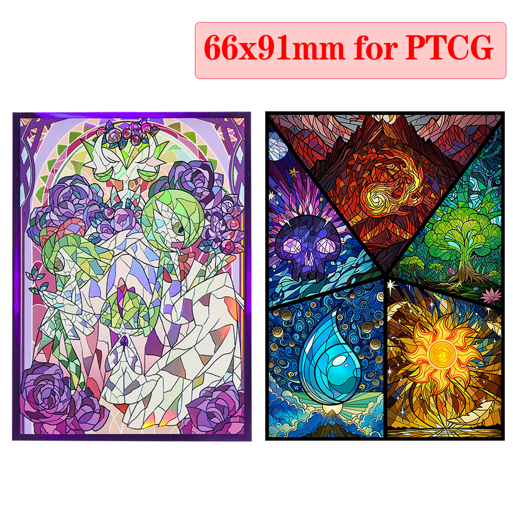 60pcs 66x91mm Multiple Styles  - Card Penny Sleeve avaliação e preço
