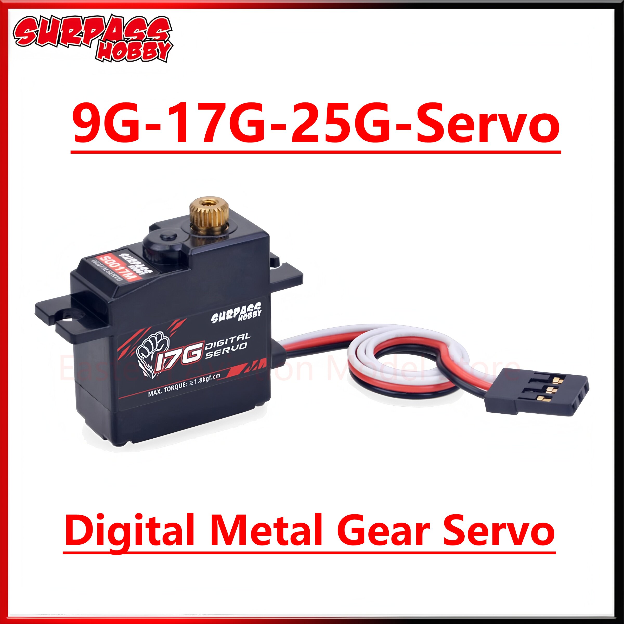Surpass Hobby S009M 9G S0017M  - Model Airplane Plastic avaliação e preço