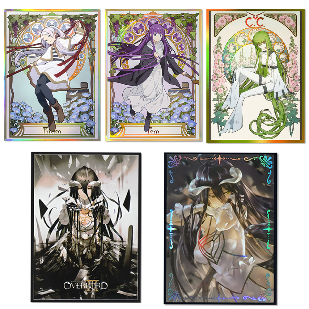 60PCS Standard Size Anime Card - Graded Card Display avaliação e preço