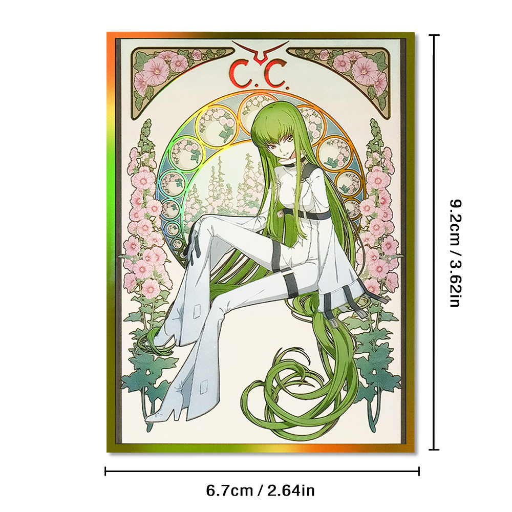 60PCS Standard Size Anime Card - Graded Card Display avaliação e preço