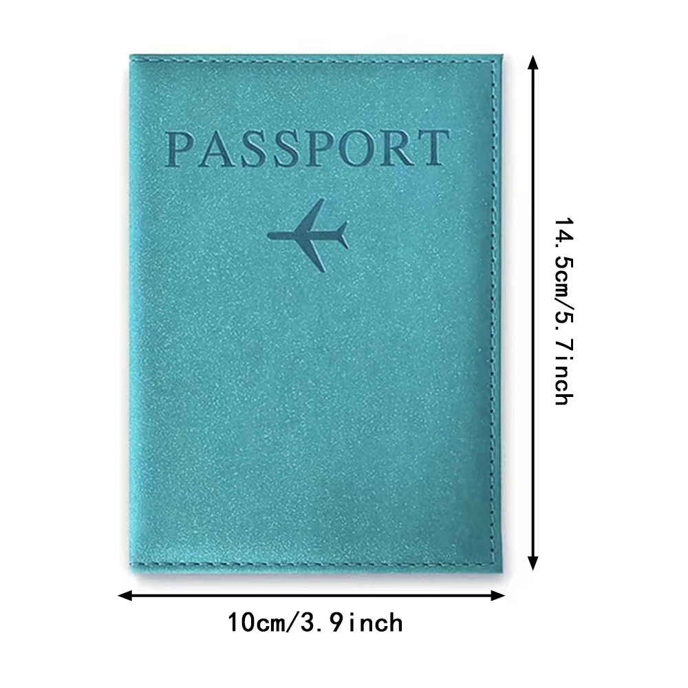 Passport Cover Blue Color Pu P - Card Top Loader avaliação e preço
