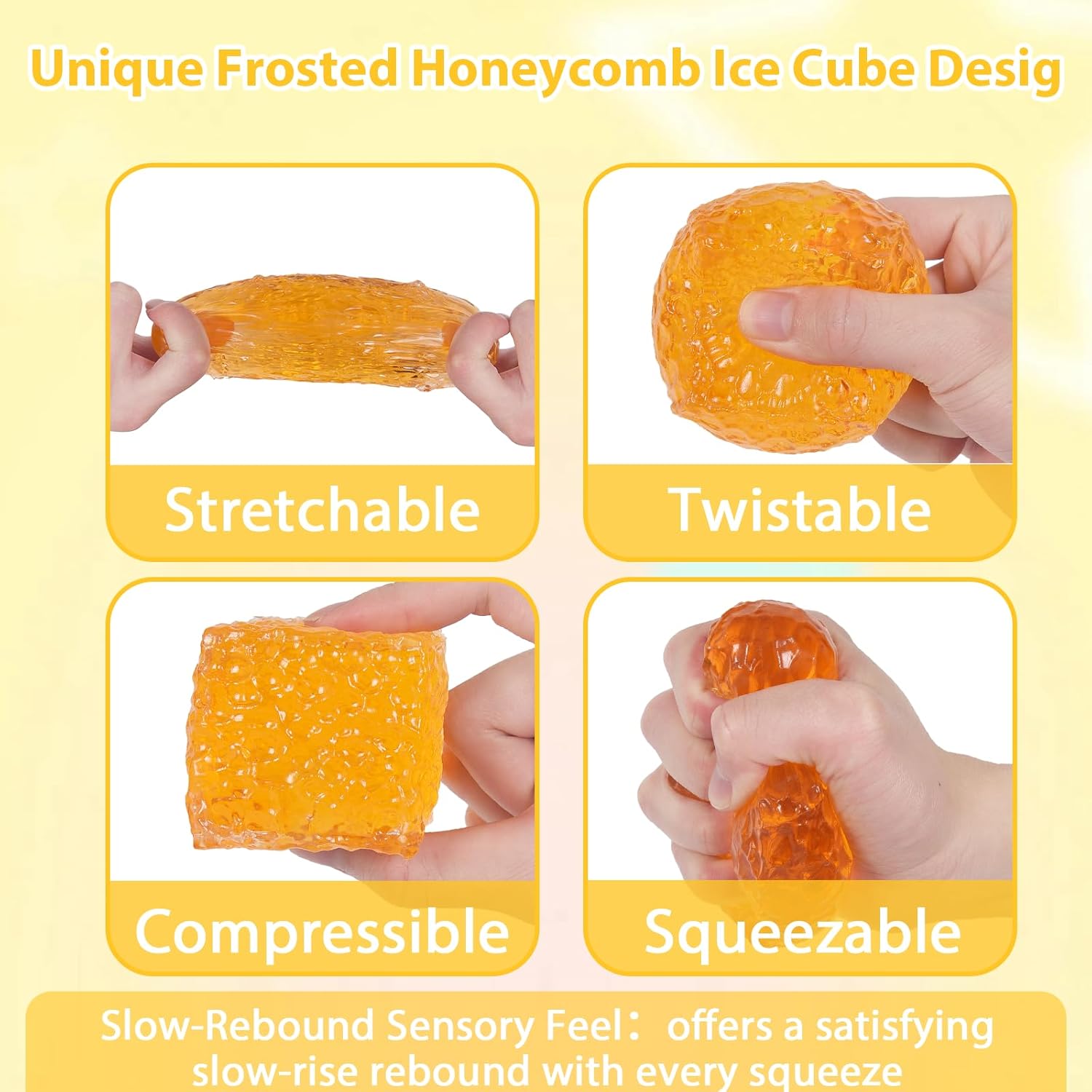 Frosted Honeycomb Ice Cube Squ - Fidget Cube Original avaliação e preço