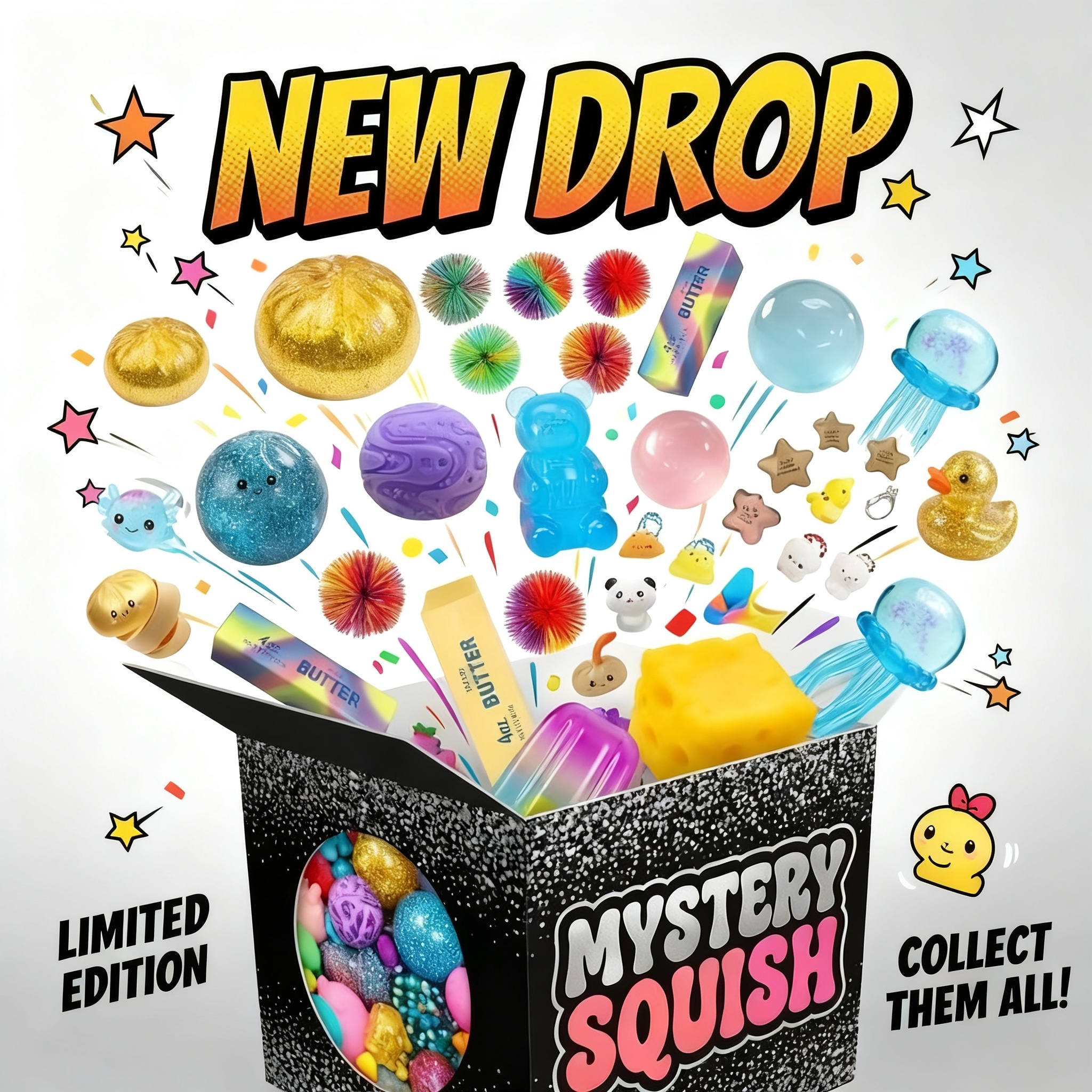 Squish Time Nee Doh Mystery Bl - Mystery Box Blind Bag avaliação e preço