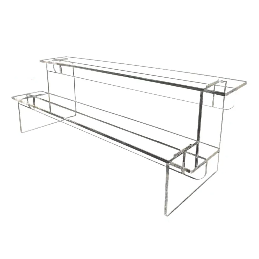 1-5 Tier Acrylic Display Stand - Pop Display Shelf avaliação e preço