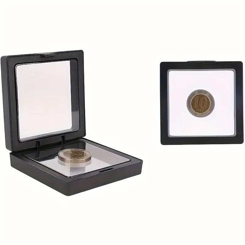 20Pcs Clearview 3D Floating Di - Display Case Acrylic avaliação e preço