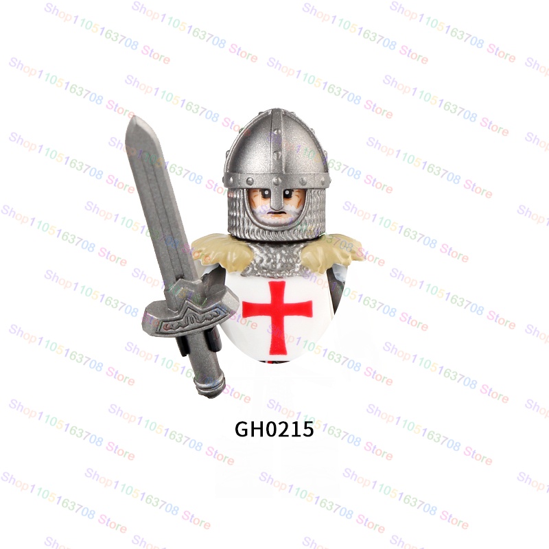 G0128 Moc Medieval Roman Centu - Lego Minifigure Holder avaliação e preço