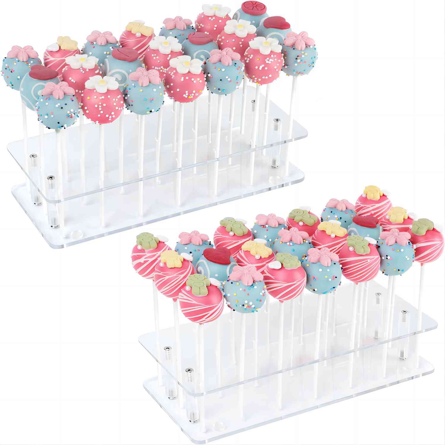 Acrylic Cake Pop Display Stand - Pop Display Shelf avaliação e preço