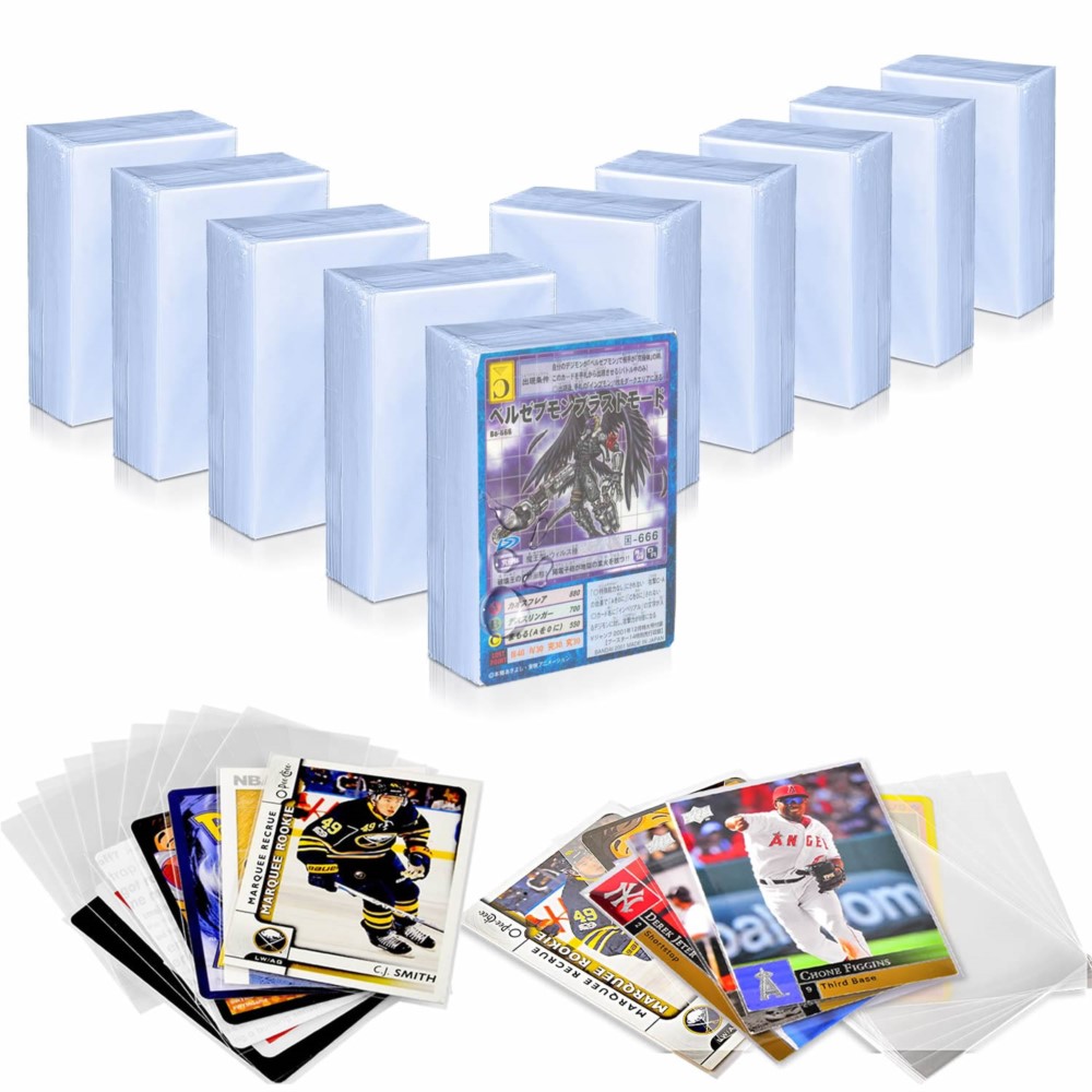 200 Pack Penny Card Sleeves Tr - Card Penny Sleeve avaliação e preço