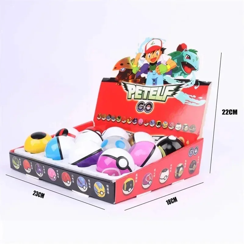 12Pcs Pokemon Figure Pokeball  - Vinyl Figure Blank avaliação e preço