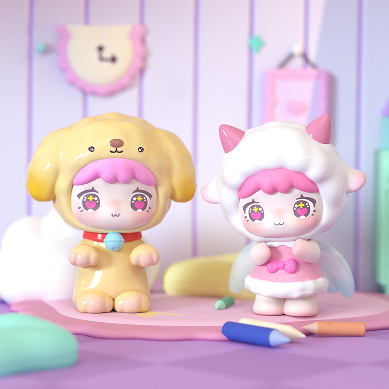 Qubii Autumn Animal Castle Day - Vinyl Figure Blank avaliação e preço