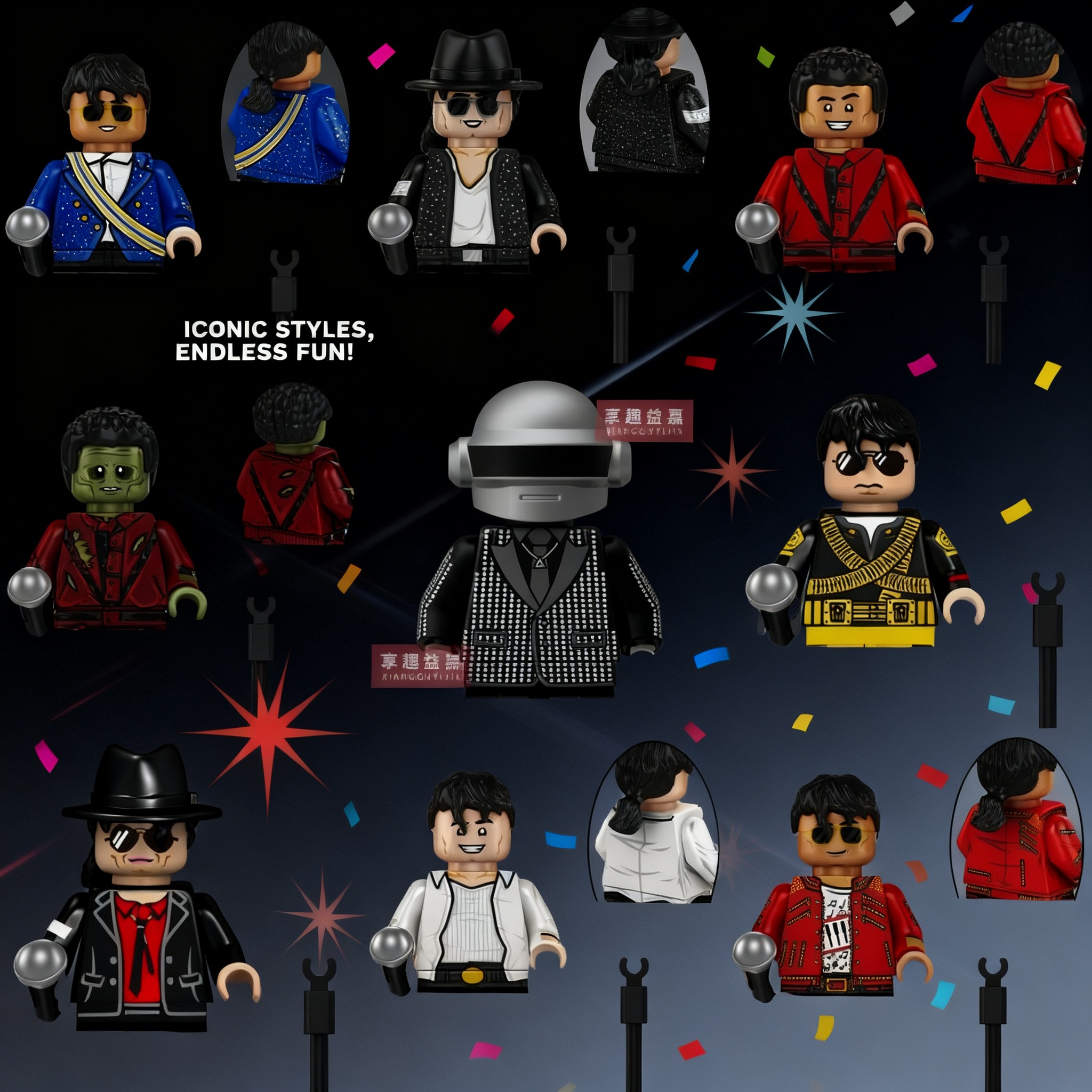 Michael Jackson Building Block - Building Block Mini avaliação e preço