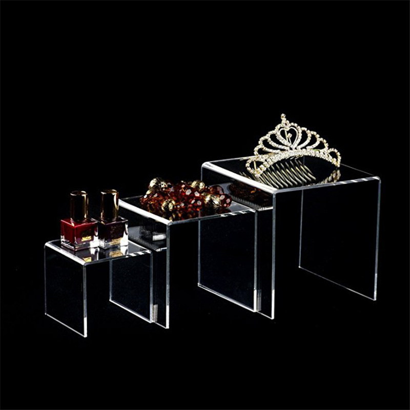 6pcs/Set Acrylic Display Stand - Display Risers Set avaliação e preço