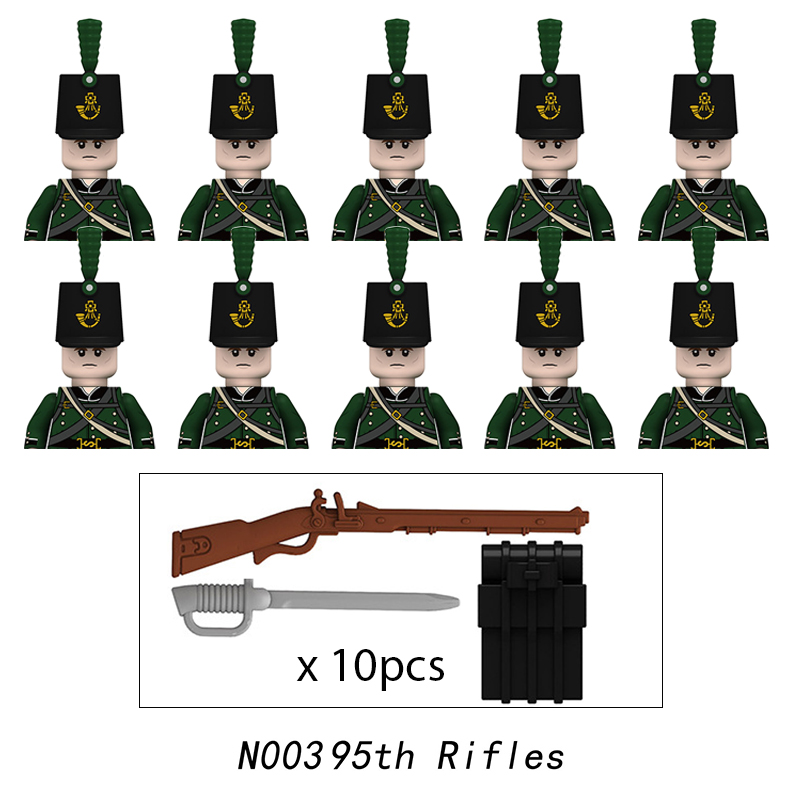 10pcs Napoleonic Wars Military - Lego Minifigure Holder avaliação e preço
