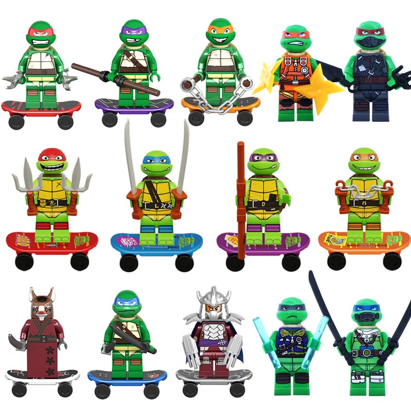 KDL831 cartoon series Teenage  - Building Block Mini avaliação e preço