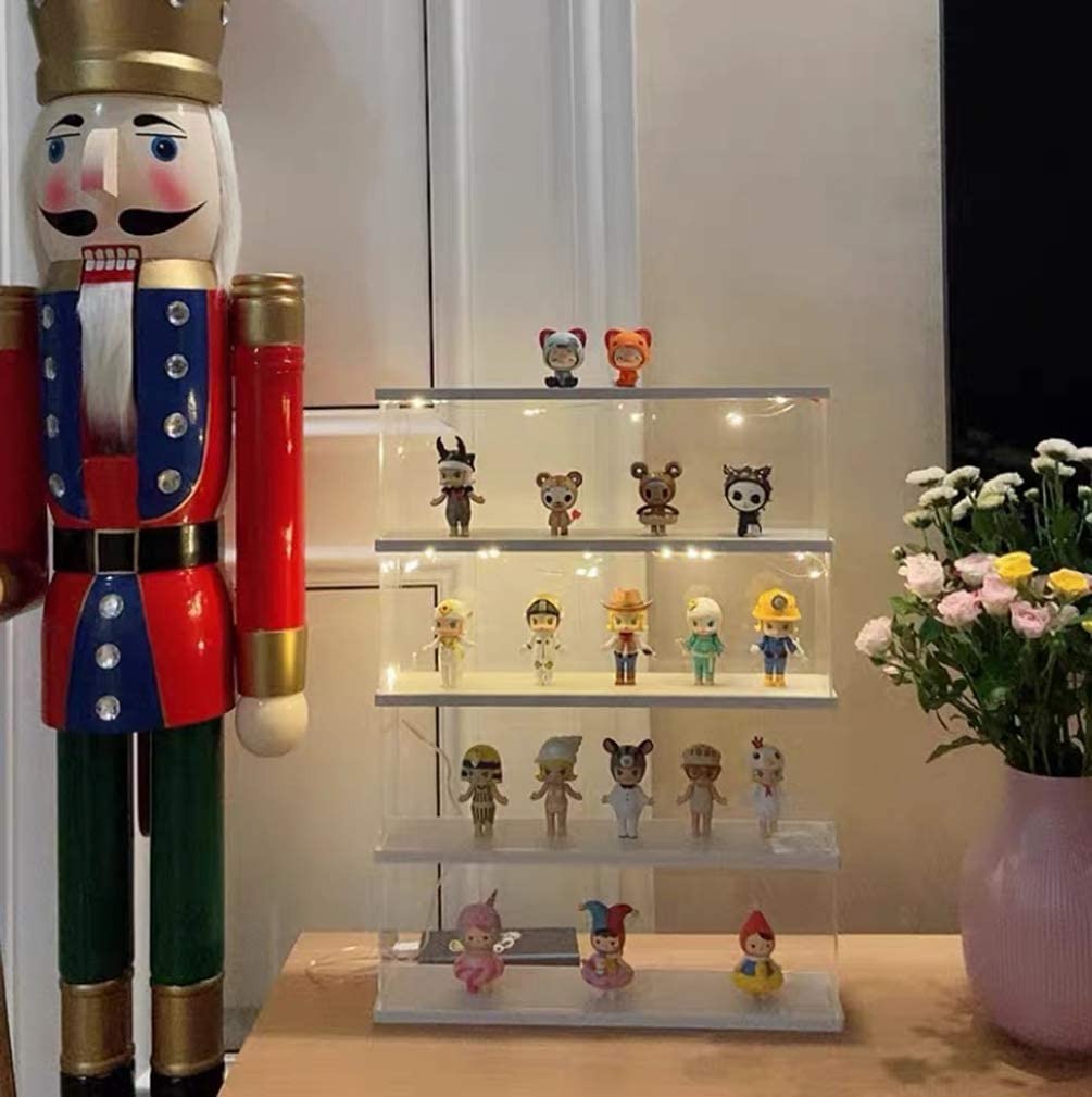 1-4 Tier Acrylic Display Case  - Funko Pop Protector avaliação e preço