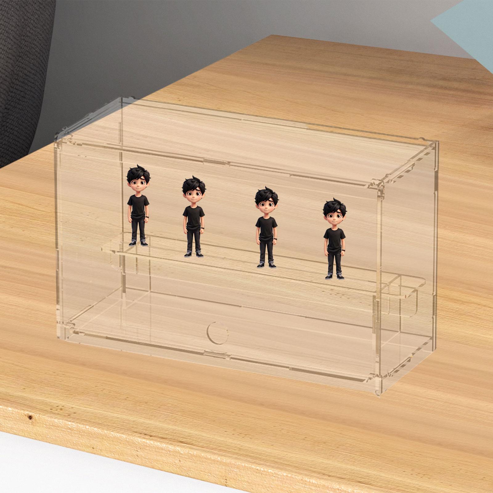 Clear Display Case Model Displ - Action Figure Stand avaliação e preço