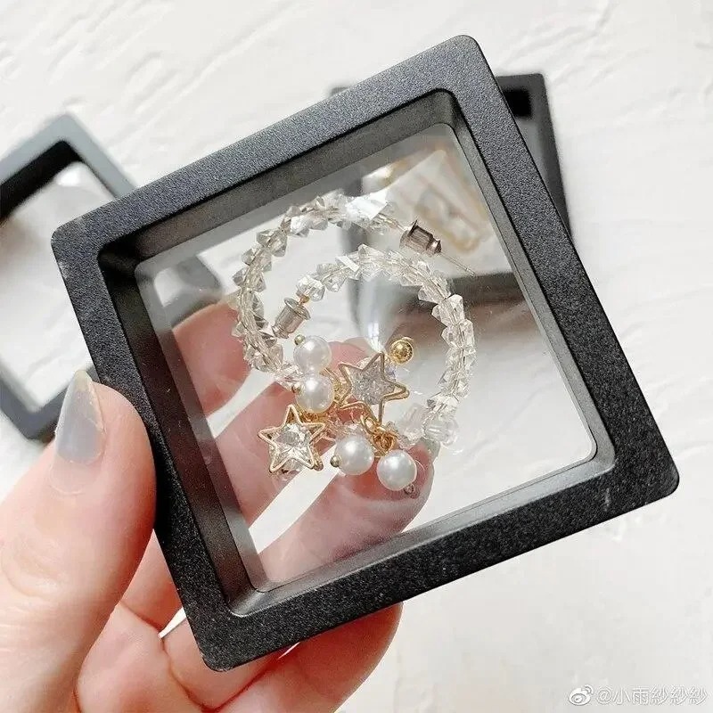 20Pcs Clearview 3D Floating Di - Display Case Acrylic avaliação e preço