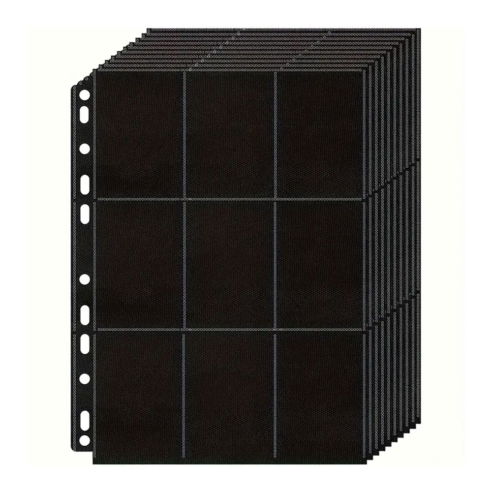 10Pack Black 9-Pocket A4 Tradi - Trading Card Binder avaliação e preço