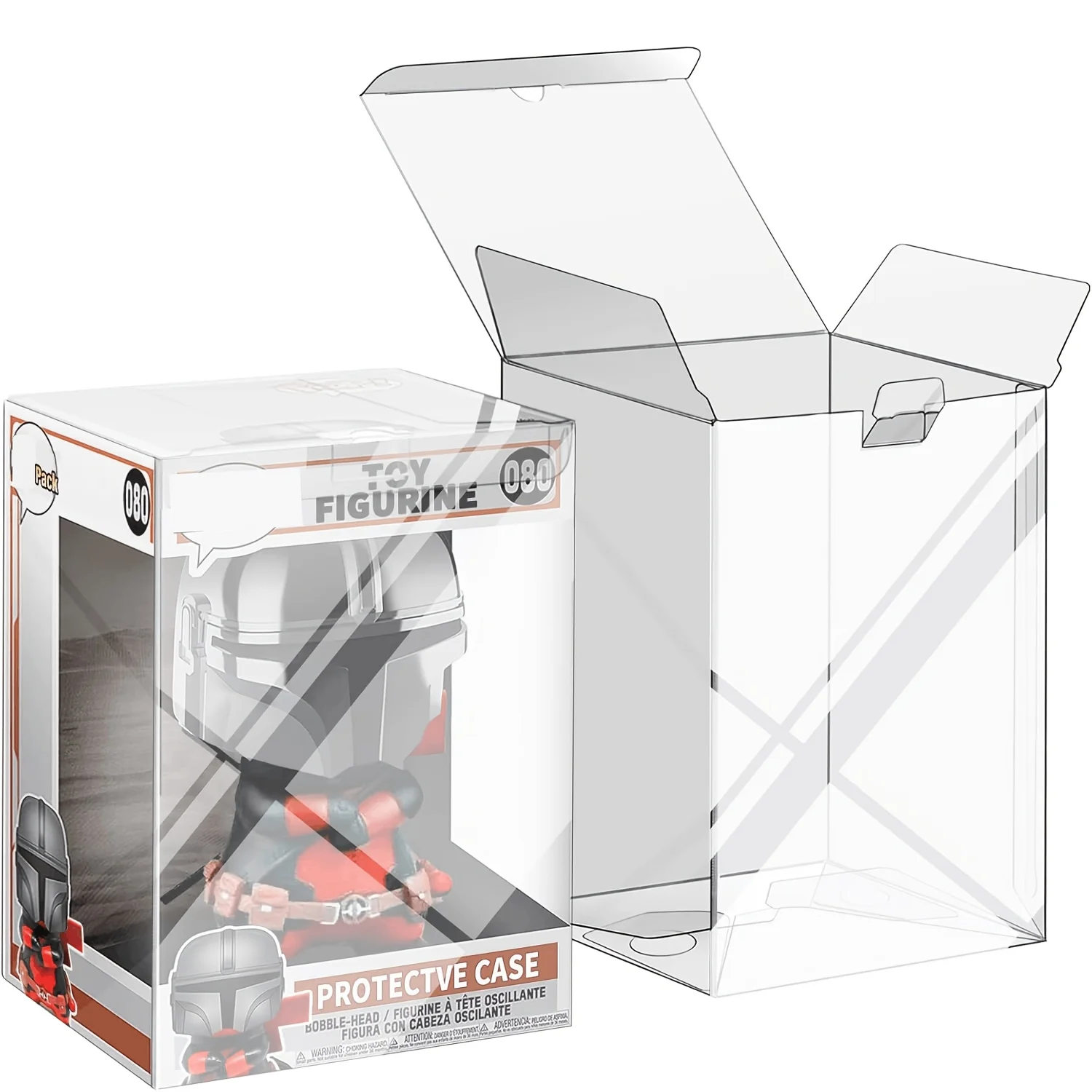 Clear Pop Display Case Compati - Funko Pop Protector avaliação e preço