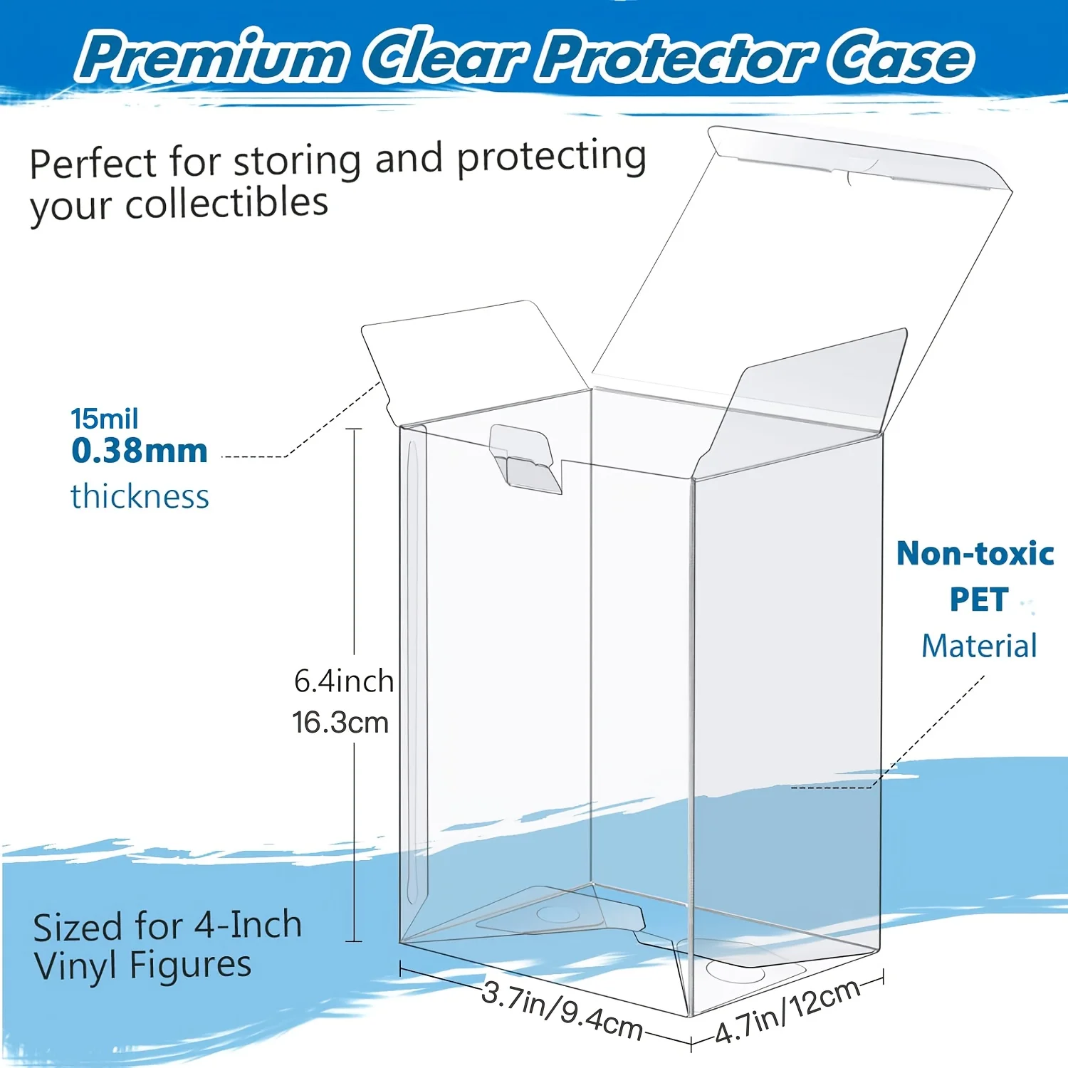 Clear Pop Display Case Compati - Funko Pop Protector avaliação e preço