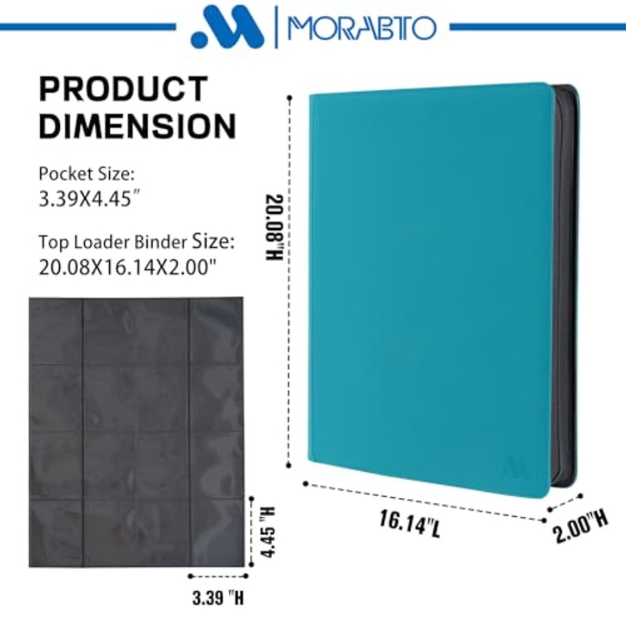 Toploader Binder Holds 640 Top - Card Top Loader avaliação e preço