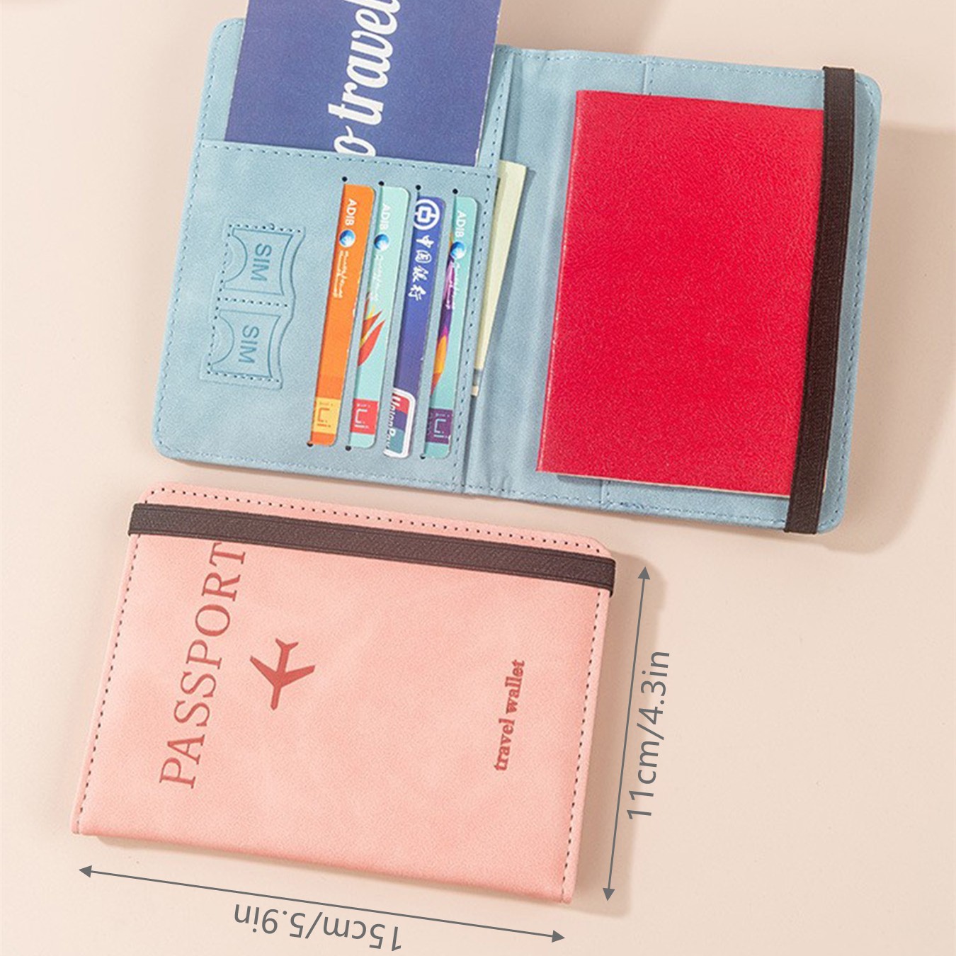 Passport Holder Travel Wallet  - Card Top Loader avaliação e preço