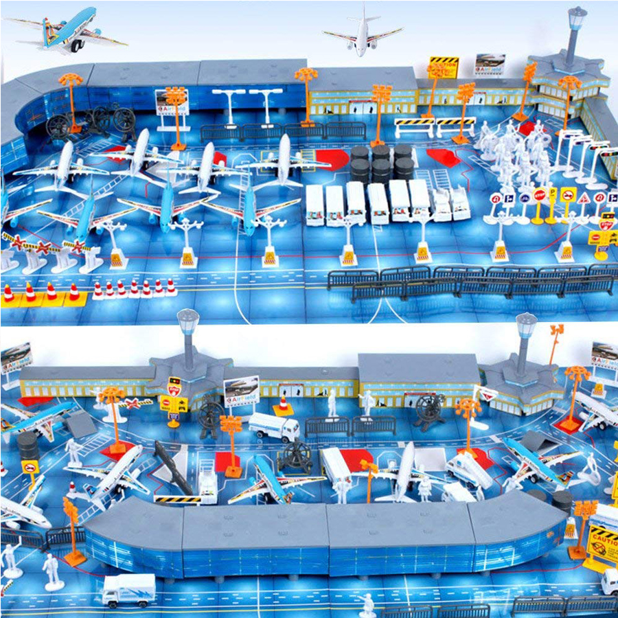 200Pcs Aircraft Airports Model - Model Airplane Plastic avaliação e preço